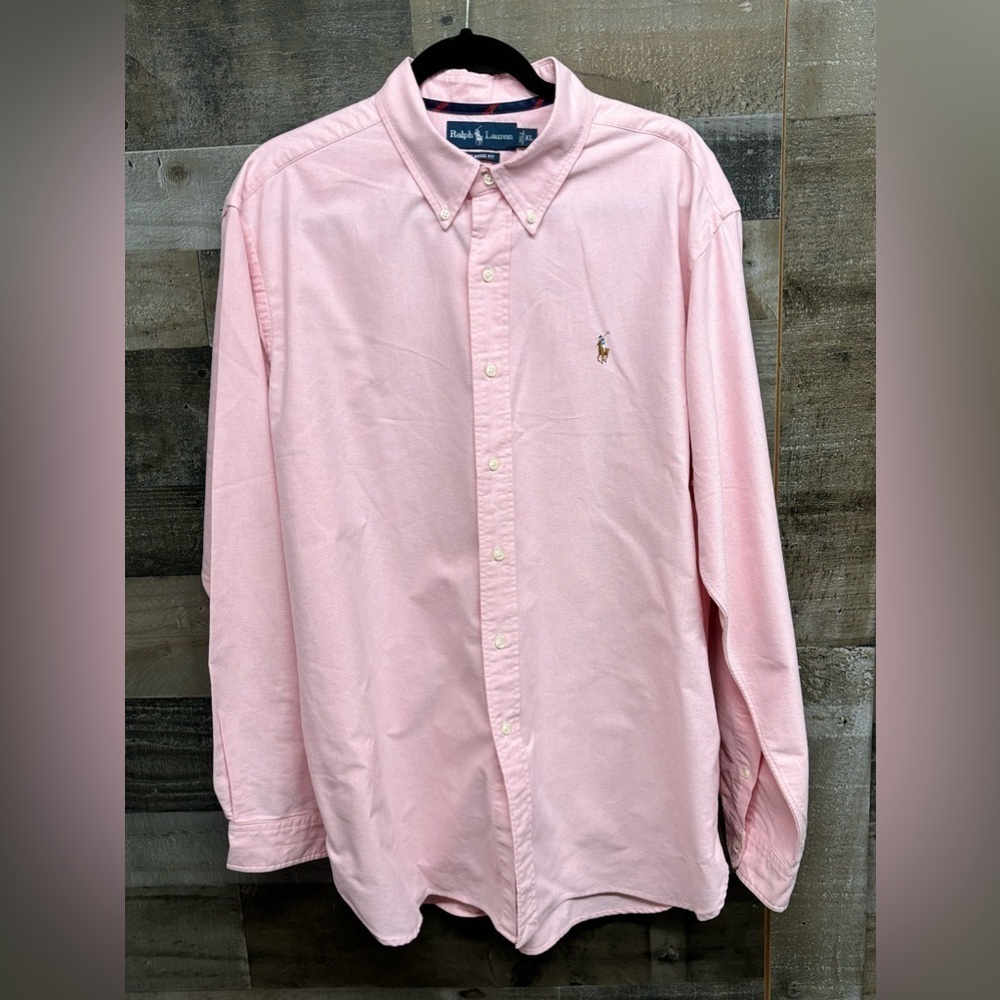 Ralph Lauren Men’s Button Down Classic Fit XL